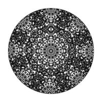 vecteur rond cercle abstrait. style mandala.