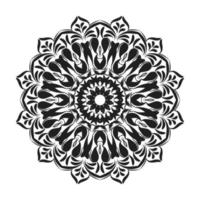 mandala dessiné à la main. décoration en ornement de doodle oriental ethnique. vecteur