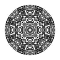 vecteur rond cercle abstrait. style mandala.