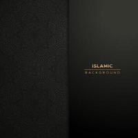 fond islamique ornemental de luxe élégant arabe avec bordure de motif islamique ornement décoratif illustration vectorielle vecteur