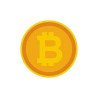 signe de logo de crypto-monnaie. argent numérique. chaîne de blocs, symbole de la finance. vecteur