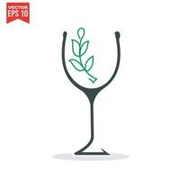 jeu d'icônes d'alcool et de cocktails. collection d'icônes Web linéaires simples telles que verres, spiritueux, bière, bar, champagne, whisky, vin, etc. trait vectoriel modifiable.