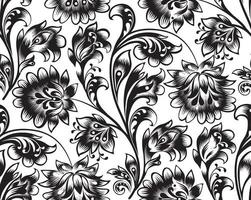 Motif floral sans soudure vecteur