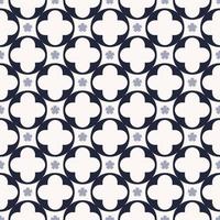 cercle géométrique de couleur bleue rond et petit arrière-plan transparent en forme d'étoile carrée. conception de modèle peranakan simple. utilisation pour le tissu, le textile, les éléments de décoration intérieure, le rembourrage, l'emballage.
