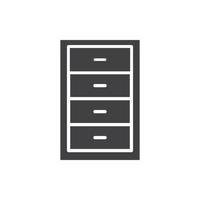 armoire armoire pour ressource graphique site web, présentation, symbole vecteur