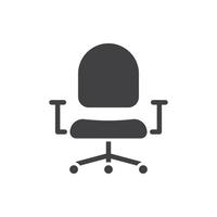 chaise de bureau pour ressource graphique de site Web, présentation, symbole vecteur