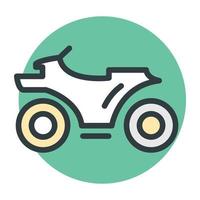 concepts de vélo de vitesse vecteur