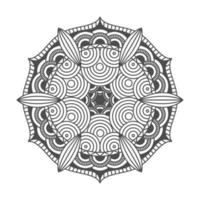 mandala élégant et unique vecteur