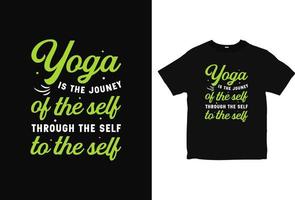 conception de t-shirt de jour de yoga, vecteur de conception de chemise de yoga, conception de tee de typographie