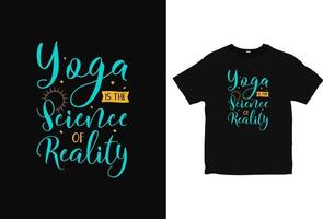 conception de t-shirt de jour de yoga rétro, vecteur de conception de chemise de yoga, conception de tee de typographie