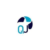 création de logo qj. qj création de logo de lettre professionnelle.