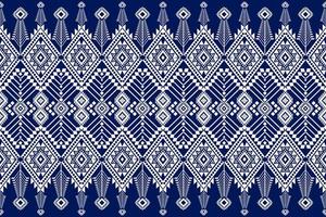 motif géométrique oriental et traditionnel ethnique asiatique harmonieux pour la texture et l'arrière-plan. décoration de motifs en soie et en tissu pour tapis, vêtements, emballages et papiers peints vecteur