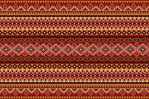 motif géométrique oriental et traditionnel ethnique asiatique harmonieux pour la texture et l'arrière-plan. décoration de motifs en soie et en tissu pour tapis, vêtements, emballages et papiers peints vecteur