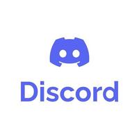 discorde logo icône vecteur éditorial