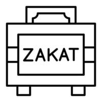 icône de la ligne zakat