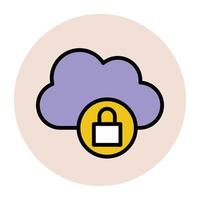 notions de protection du cloud vecteur