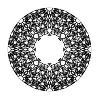 vecteur rond cercle abstrait. style mandala.