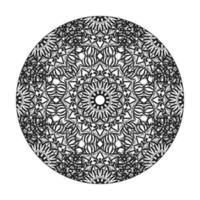 vecteur rond cercle abstrait. style mandala.