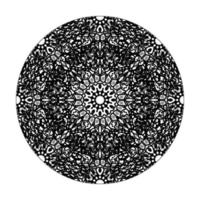 vecteur rond cercle abstrait. style mandala.