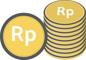 vecteur coint indonésie rupiah