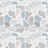 illustration vectorielle dessinés à la main de motif de camouflage gris. fond d'écran abstrait. vecteur