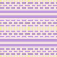 motif linéaire violet sur fond jaune vecteur