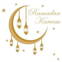 ornements de ramadan kareem vecteur