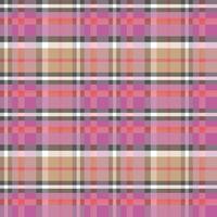 vecteur de buffle de modèle de plaid de tartan, papier peint de fond de tissu