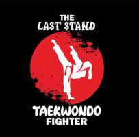 vecteur de logo de taekwondo