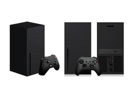 console jeu élément variété vecteur jouer prochaine génération contrôleur brouillon divertir xbsx xbox x box