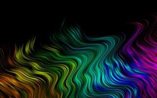 lumière multicolore, motif vectoriel arc-en-ciel avec des formes de lampe.