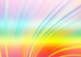 multicolore clair, bokeh vectoriel arc-en-ciel et motif coloré.