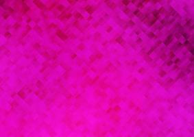 couverture de vecteur rose clair dans un style polygonal.