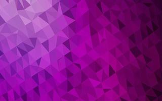 motif de mosaïque abstraite de vecteur violet clair.