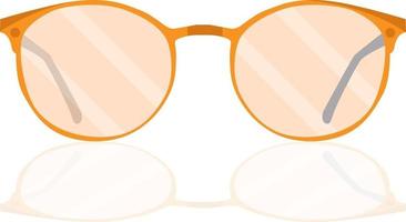 lunettes de soleil, illustration, vecteur sur fond blanc.