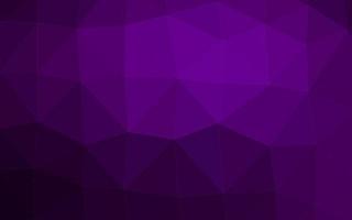 mise en page low poly vecteur violet foncé.