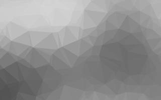 argent clair, modèle polygonal vectoriel gris.