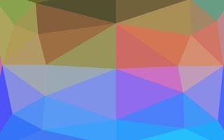 multicolore clair, motif triangulaire brillant de vecteur arc-en-ciel.