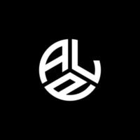 création de logo de lettre aklp sur fond blanc. concept de logo de lettre initiales créatives aklp. conception de lettre aklp. vecteur