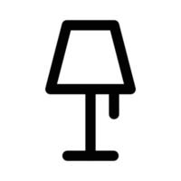 icône de vecteur de lampe lumineuse qui convient aux travaux commerciaux et la modifie ou la modifie facilement