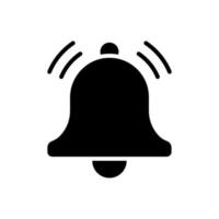 icône de vecteur de cloche d'alarme