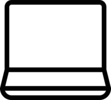 illustration vectorielle d'ordinateur portable sur un fond. symboles de qualité premium. icônes vectorielles pour le concept et la conception graphique. vecteur