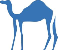 illustration vectorielle de chameau sur un background.symboles de qualité premium. icônes vectorielles pour le concept et la conception graphique. vecteur