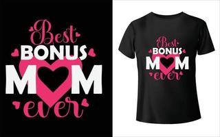 conception de t-shirt bonne fête des mères. vecteur de maman, art vectoriel, conception de t-shirt maman