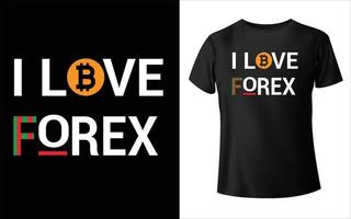 conception de t-shirt forex, vecteur forex, conception vectorielle, conception de t-shirt