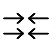 illustration vectorielle de flèche sur un fond. symboles de qualité premium. icônes vectorielles pour le concept et la conception graphique. vecteur