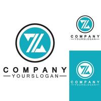z lettre logo concept.z lettre polices créatives monogramme icône symbole. vecteur
