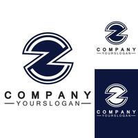 z lettre logo concept.z lettre polices créatives monogramme icône symbole. vecteur