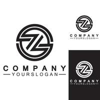 z lettre logo concept.z lettre polices créatives monogramme icône symbole. vecteur