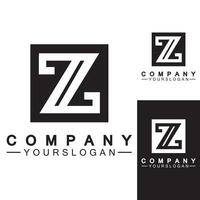 z lettre logo concept.z lettre polices créatives monogramme icône symbole. vecteur